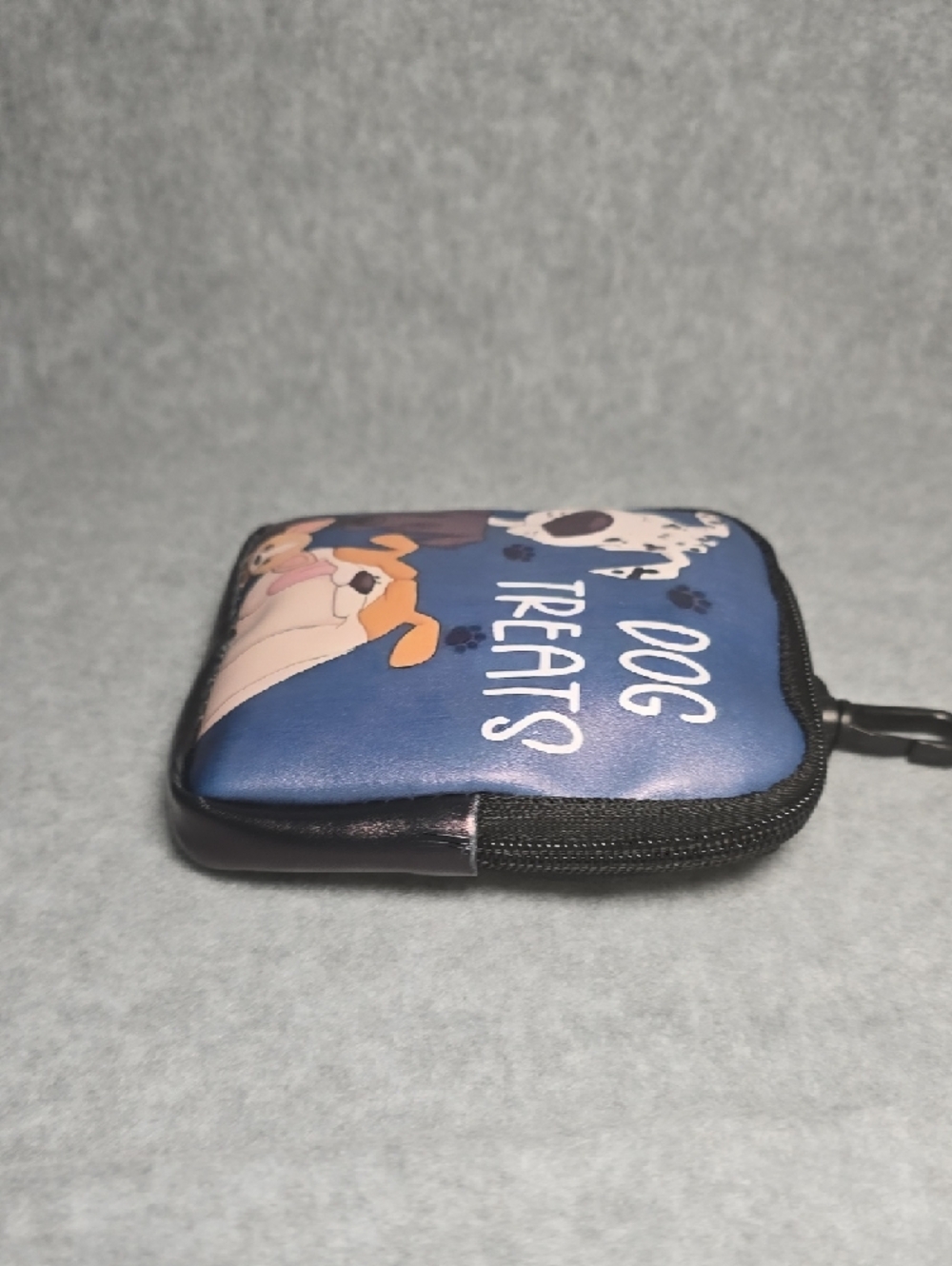 Dog Treats Pouch - Blue Snack Carrier for Dogs - Picture 4 of 8